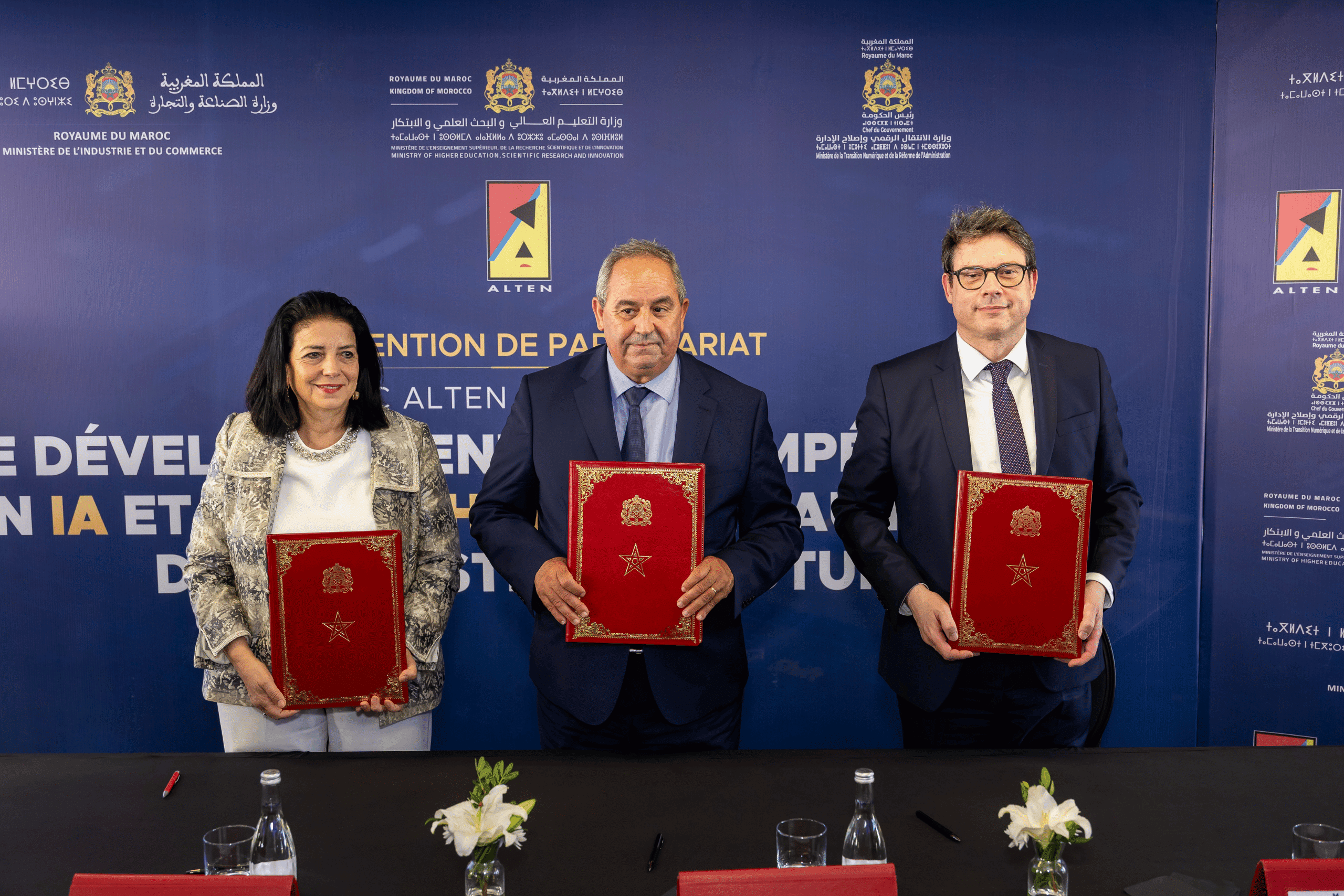 Signature d’une convention de partenariat pour le développement des compétences en IA et des compétences au profit de l’industrie du futur